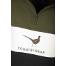 Rydale Rydale Byland Phesant Sweatshirt Black/White/Olive