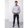 Rydale Rydale Richmond Long Sleeve Shirt Navy/White