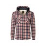 Rydale Rydale Ulrome Hooded Fleece Overshirt Navy/White Check