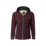 Rydale Rydale Ulrome Hooded Fleece Overshirt Wine Check