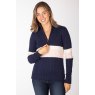 Rydale Rydale Bramham 1/4 Zip Jumper Navy Stripe