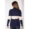 Rydale Rydale Bramham 1/4 Zip Jumper Navy Stripe