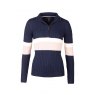 Rydale Rydale Bramham 1/4 Zip Jumper Navy Stripe