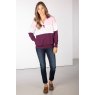 Rydale Rydale Byland Sweatshirt Berry/White/Sorbet