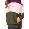 Rydale Rydale Byland Cow Sweatshirt Olive/Sorbet/Berry