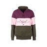 Rydale Rydale Byland Cow Sweatshirt Olive/Sorbet/Berry