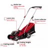 Einhell Einhell GE-CM 36/33 Cordless Lawn Mower Kit