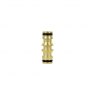 CONNECTOR 1/2" MALE DOUBLE BRASS
