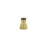 CONNECTOR 1/2" TAP FEMALE THREAD BRASS