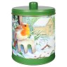BISCUIT BARREL 300G ROBIN GREEN