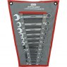 Jefferson Tools Jefferson Combination Spanner Set 12 Piece