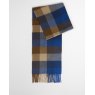 Barbour Barbour Lambswool Tattersall Scarf Navy