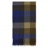 Barbour Barbour Lambswool Tattersall Scarf Navy