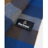 Barbour Barbour Lambswool Tattersall Scarf Navy