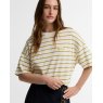 Barbour Barbour Ambleside Striped Top Cloud/Pear