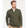 Barbour Barbour Tisbury 1/2 Zip Knitted Jumper Dark Seaweed