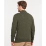 Barbour Barbour Tisbury 1/2 Zip Knitted Jumper Dark Seaweed
