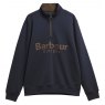 Barbour Barbour Fosse 1/2 Zip Sweatshirt Navy