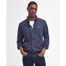 SHIRT BANK NVY TATTERSALL