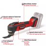 Einhell Einhell TP-MG 18 Li CL-Solo Cordless Multi Functional Tool Bare Tool