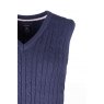 Rydale Rydale Emma V Neck Knitted Vest Navy