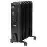Pro Elec Oil Filled Radiator Black 2000w