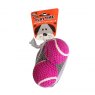Pet Touch Playtime Doggy Squeaky Play Balls 2 Pack Assorted