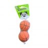 Pet Touch Playtime Doggy Sports Play Balls 2 Pack Assorted