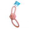 Pet Touch Playtime Rope Knot Ball With Handles Dog Toy Assorted