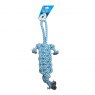 Pet Touch Playtime Braided Rope Dog Toy With Handle Assorted