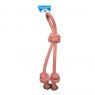 Pet Touch Playtime Twin Rope With Handle Dog Toy Assorted