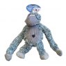 Pet Living Plush Monkey Squeak Dog Toy Assorted