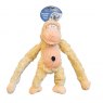Pet Living Plush Monkey Squeak Dog Toy Assorted