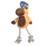 DOG TOY PLUSH MONKEY ROPE LEGS