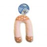 Pet Living Thermoplastic Rubber & Squeak Plush Dog Toy Assorted