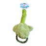 Pet Living Plush Duck Rope Handle Dog Toy Assorted