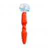 Pet Living Thermoplastic Rubber Crocodile Squeak Dog Toy Assorted