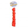 Pet Living Thermoplastic Rubber Spike Stick Squeak Dog Toy Assorted