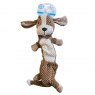 Pet Living Non Filled Plastic Plush Dog Toy Assorted