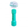 Pet Living Thermoplastic Rubber Dumbbell Squeak Dog Toy Assorted