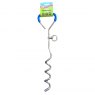 Pet Living Spiral Tie Out Stake 9mm x 18" Assorted