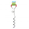 Pet Living Spiral Tie Out Stake 9mm x 18" Assorted