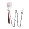 Pet Living Dog Chain Lead & Collar 48" Assorted