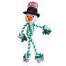 Paws Behaving Badly Christmas Rope Character Dog Toy Assorted