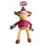 Paws Behaving Badly Christmas Plush Rope Arms Dog Toy Assorted