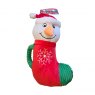 Paws Behaving Badly Christmas Plush Squeak Stocking Dog Toy Assorted