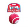 BALL XMAS PRINTED DOGGY PLAY