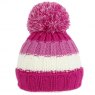 SSP Hats Kid's Stripe Knitted Bobble Hat Assorted