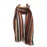 SSP Hats Men's Stripe Colour Scarf Assorted