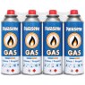 GAS BUTANE 227G/450ML 4PK BAYONET